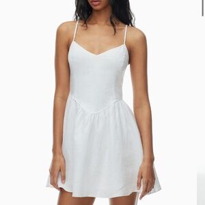 Wilfred Influence Linen Mini Dress NWT